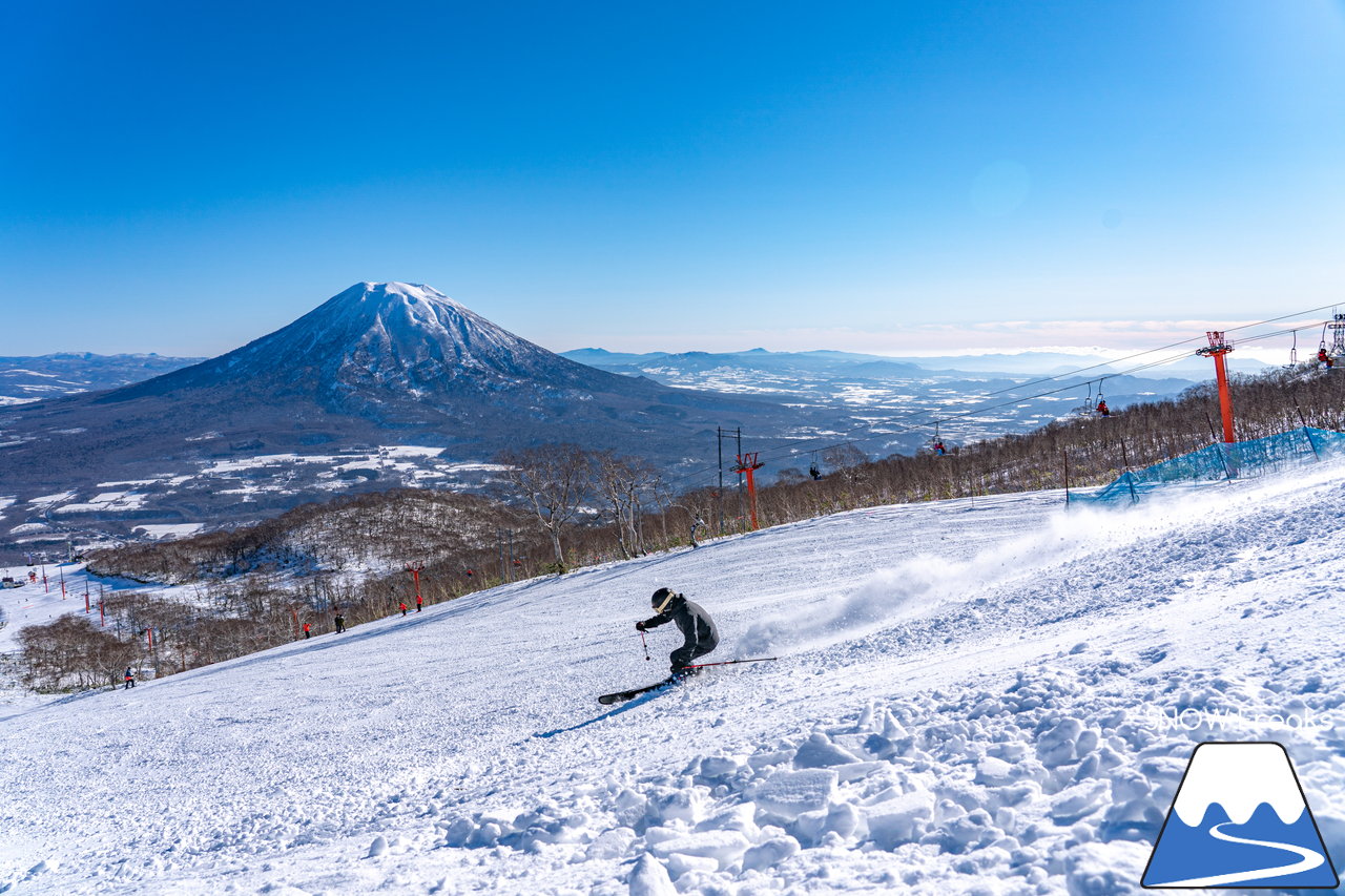 ニセコ東急グラン・ヒラフ｜標高1,000ｍの別世界。最高の青空に恵まれて、羊蹄山も丸見え、感動級の大パノラマ！